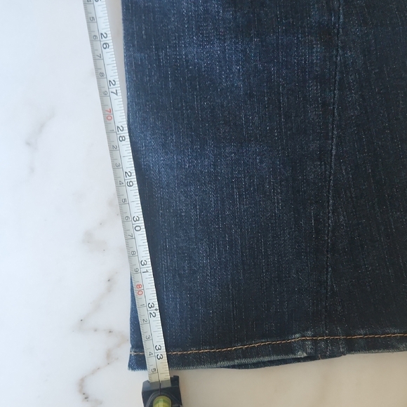 True Religion Dark Blue Boot Cut Jeans, Size 25 - Picture 8 of 10